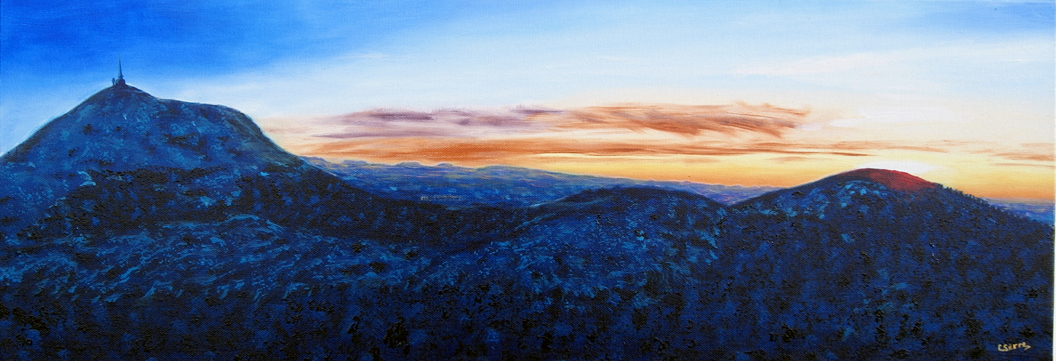 Puy de Dôme bleu