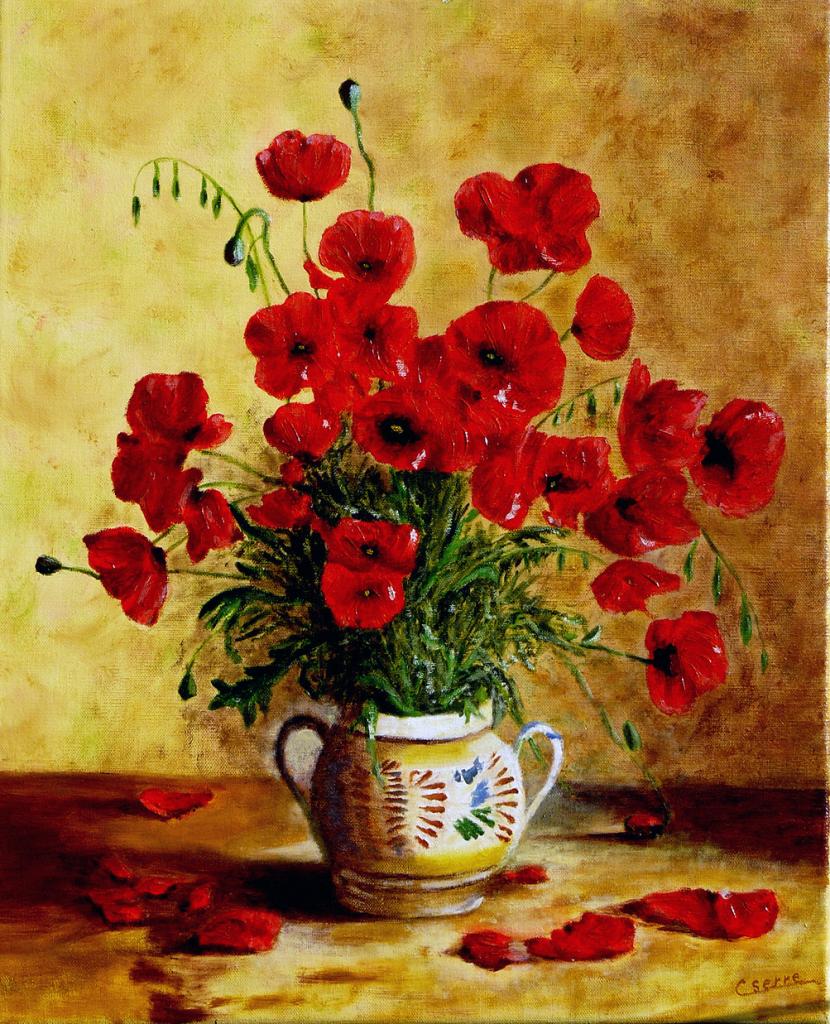 Bouquet de coquelicots